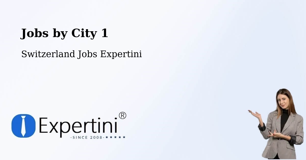 City Jobs in Switzerland - Expertini