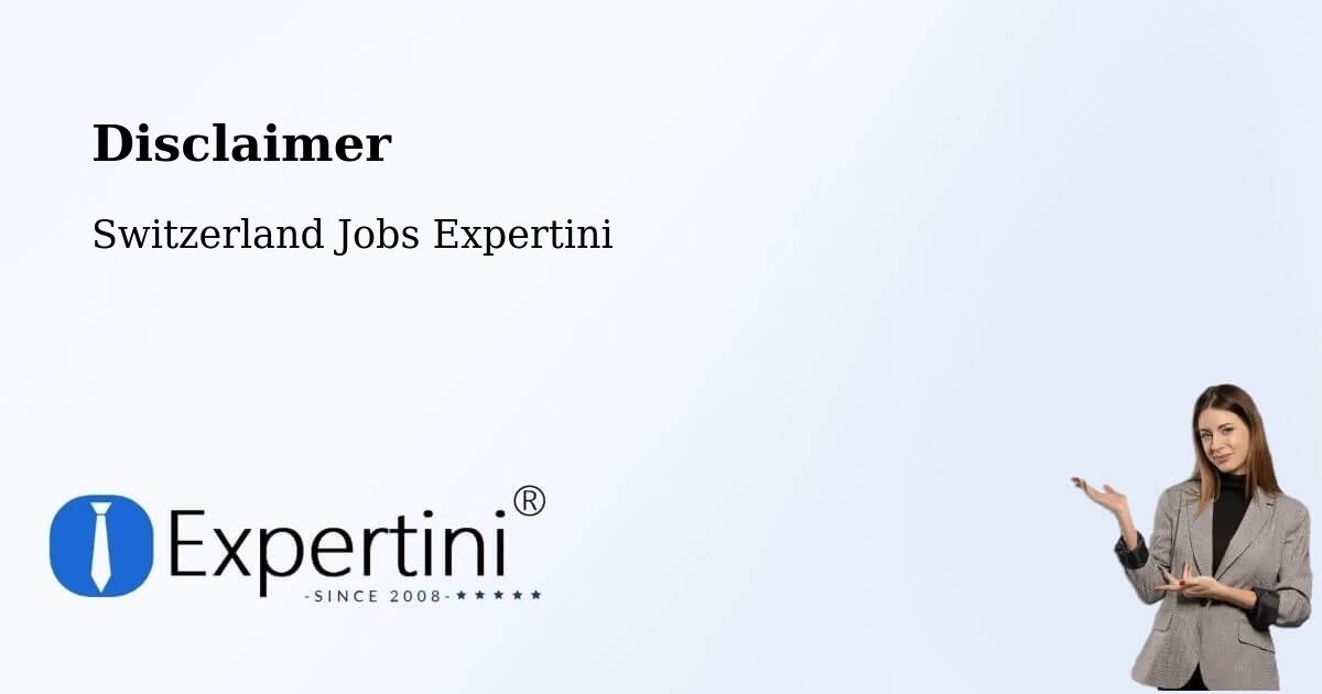 Disclaimer – Möhlin - Switzerland Jobs Expertini